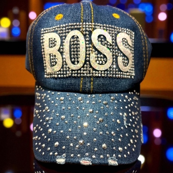 Accessories - NWT Women’s Bling BOSS Cap